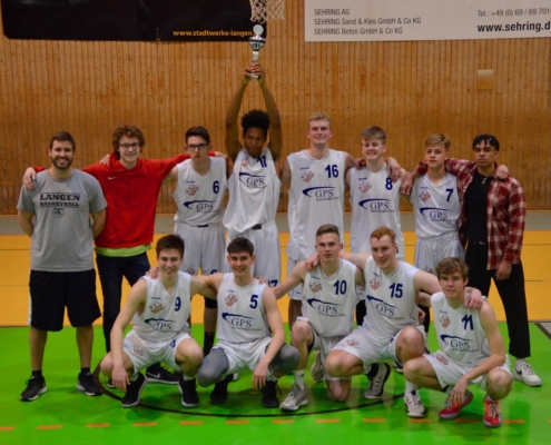 Die U18-Jungen als stolze Hessenmeister